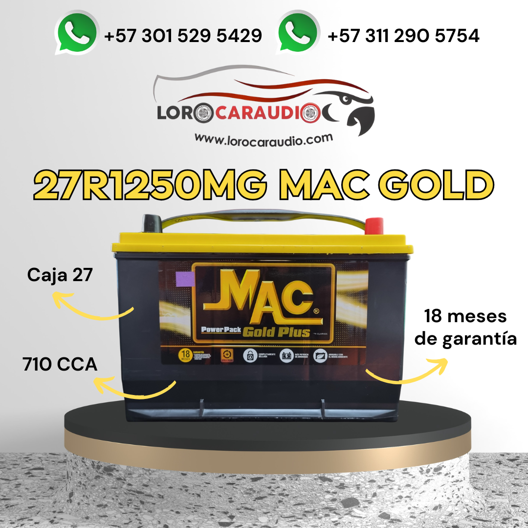Batería MAC Gold 27R1250MG