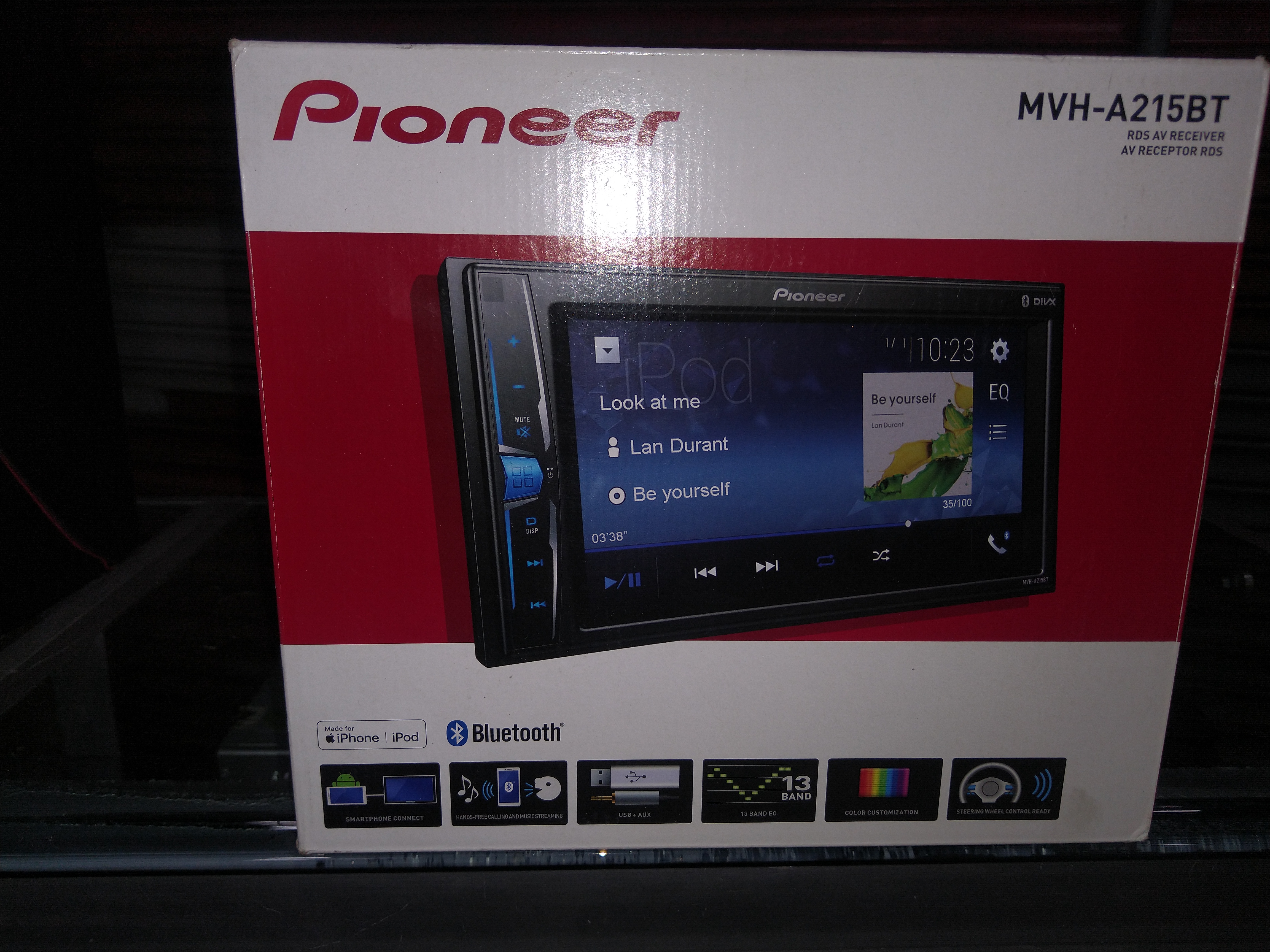 Radio Pioneer pantalla tactil, bluetooth, usb