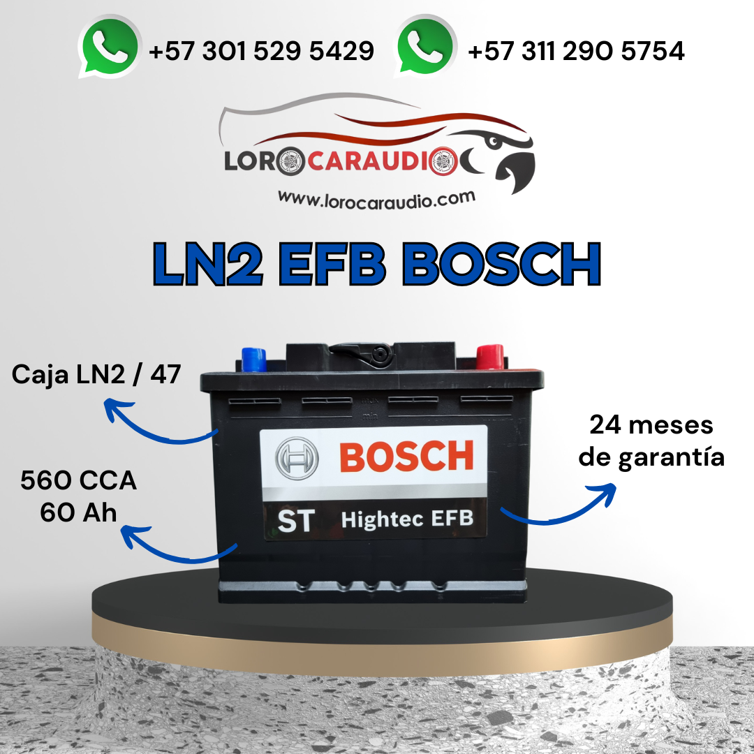 Batería Bosch LN2 EFB Start Stop