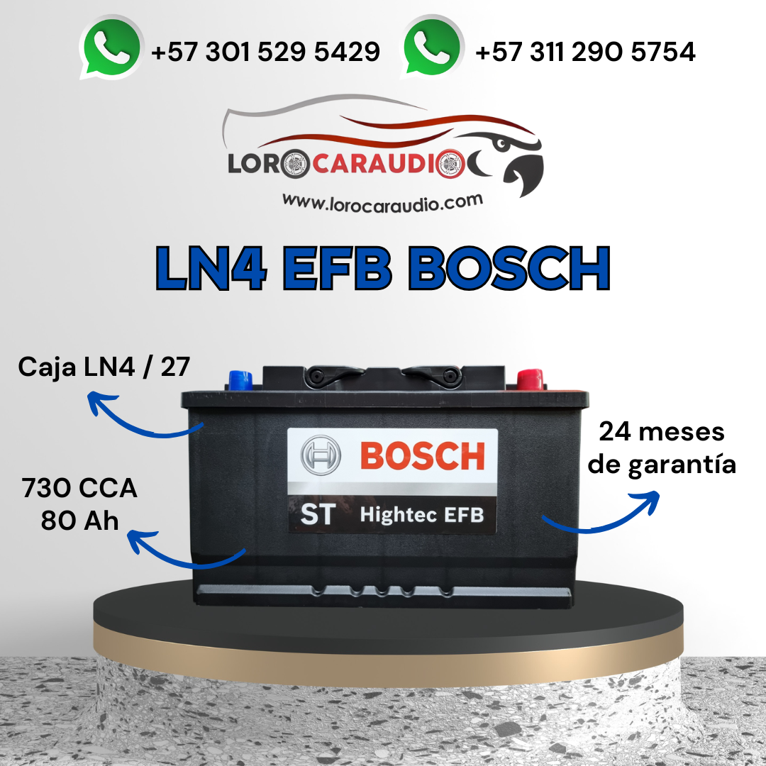 Batería Bosch LN4 EFB Start Stop