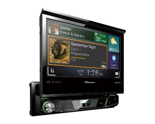 Radio Monitor Pioneer AVH-X7750BT 1-Din con Pantalla Táctil