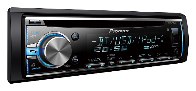 Radio Bluetooth Pioneer DEH-X6850BT usb iPhone/Android auxiliar aux