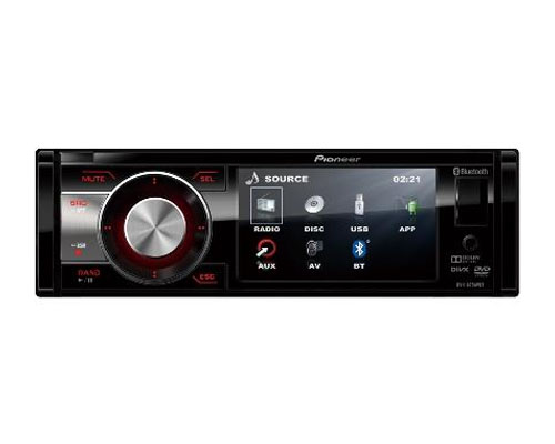 Radio Pioneer Pantalla  3.5" DVH-875AVBT Bluetooth Integrado