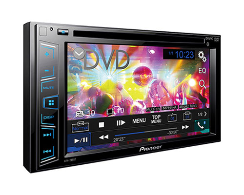 Receptor Pioneer AVH-285BT Receptor Multimedia/DVD para AV 2-DIN