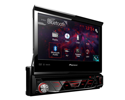 Radio Pioneer AVH-4850BT Receptor Multimedia/DVD para AV 1-DIN con Pantalla Táctil 
