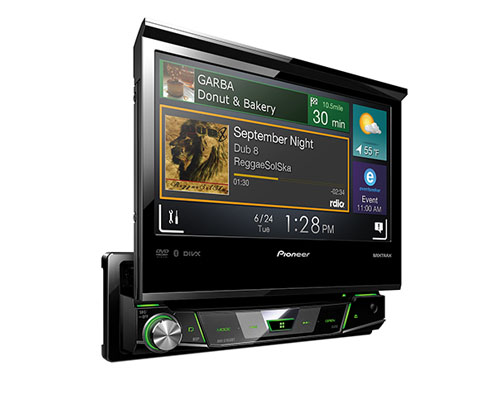 Radio Pioneer AVH-X7850BT Receptor Multimedia/DVD para AV 1-DIN