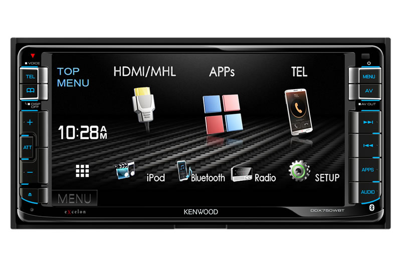 Radio Kenwood Ref: DDX750WBT Excelon Bluetooh LoroCarAudio
