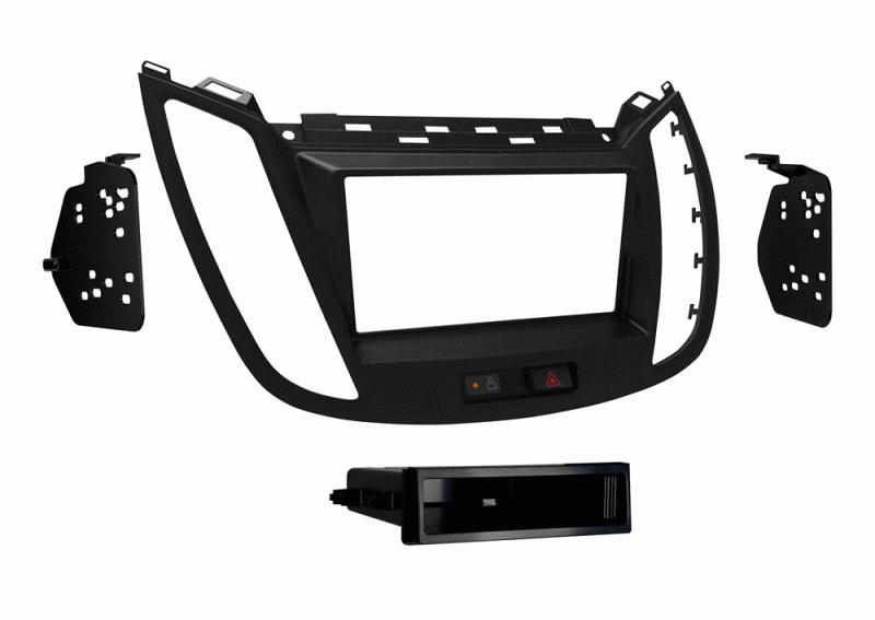 Accesorio original para instalación de radio doble din Ford Scape