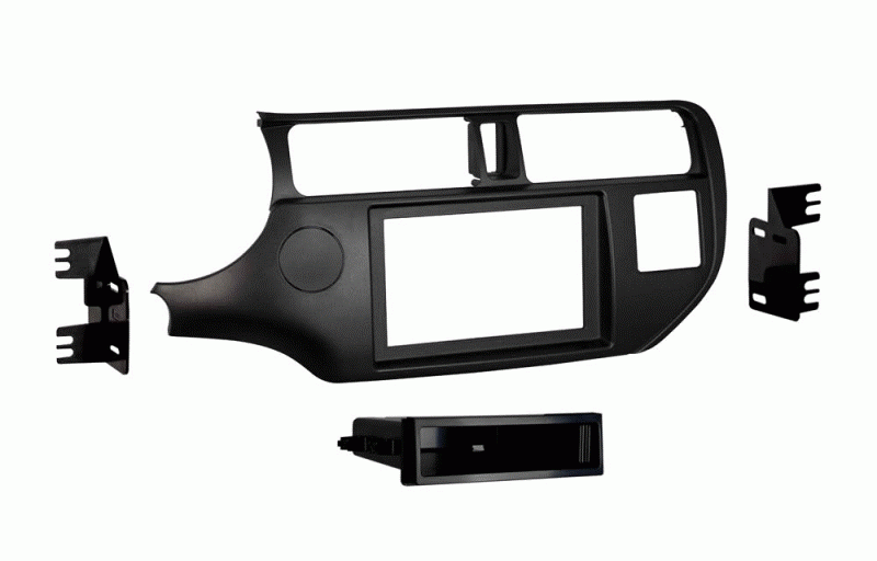 Accesorio original para instalación de radio doble din Kia Rio