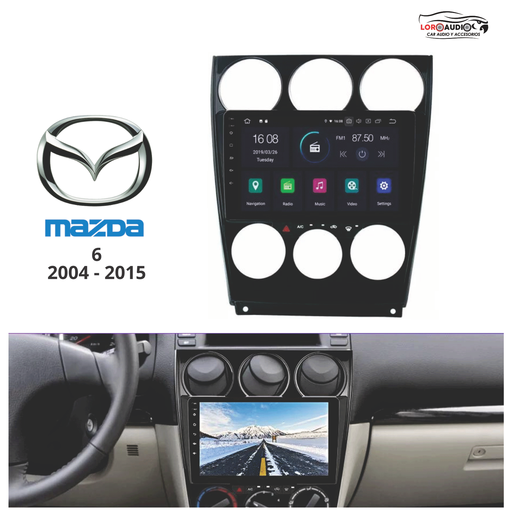 Radio Mazda 6 2004-2015 Bogota Colombia