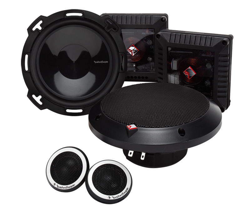 Parlantes Rockford T165-S 6.5 80 Watts Rms LoroCarAudio