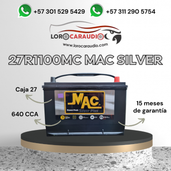 Batería MAC Silver 27R1100MC
