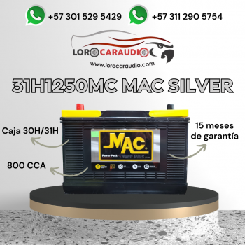 Batería MAC Silver 31H1250MC