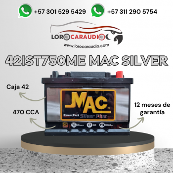 Batería MAC Silver 42IST750ME