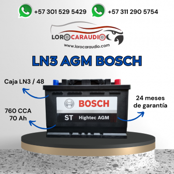 Batería Bosch LN3 AGM Start Stop