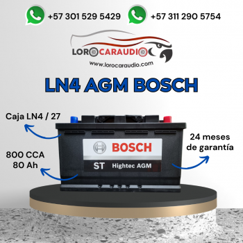 Batería Bosch LN4 AGM Start Stop