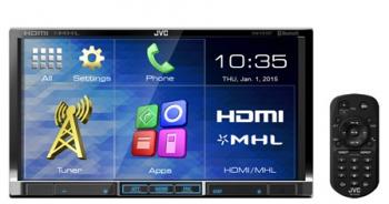 Radio Monitor JVC KW-V51BT Receptor de AV de 2-DIN