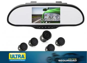 Sensor de Reversa con Cámara Tipo Retrovisor ULTRA