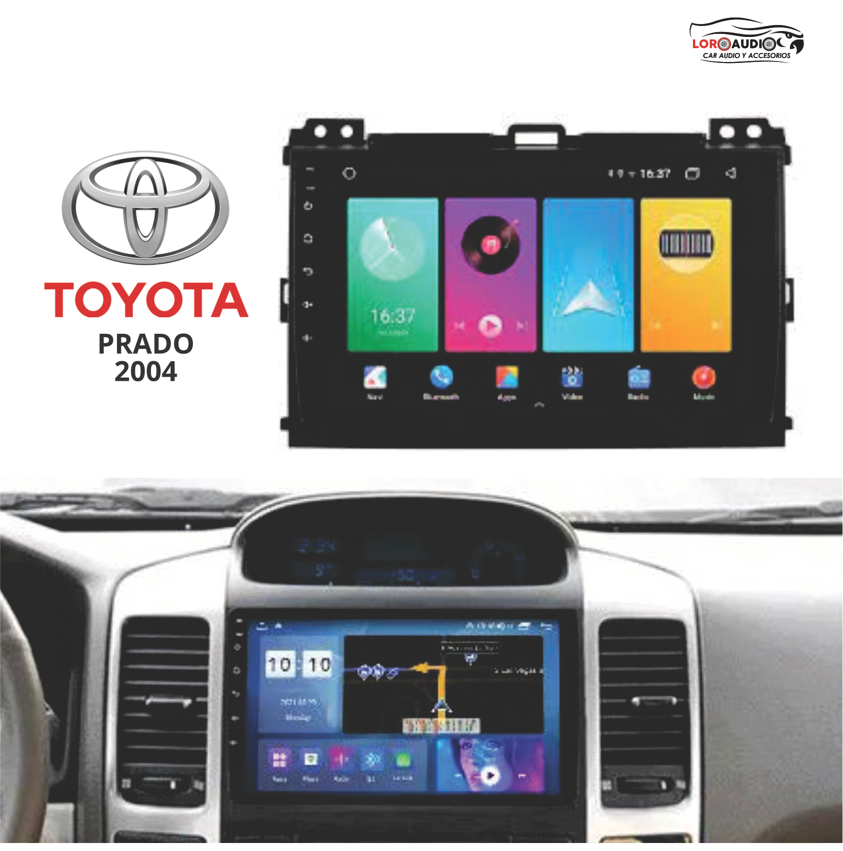 Radio Toyota Prado 2004 Bogota Colombia