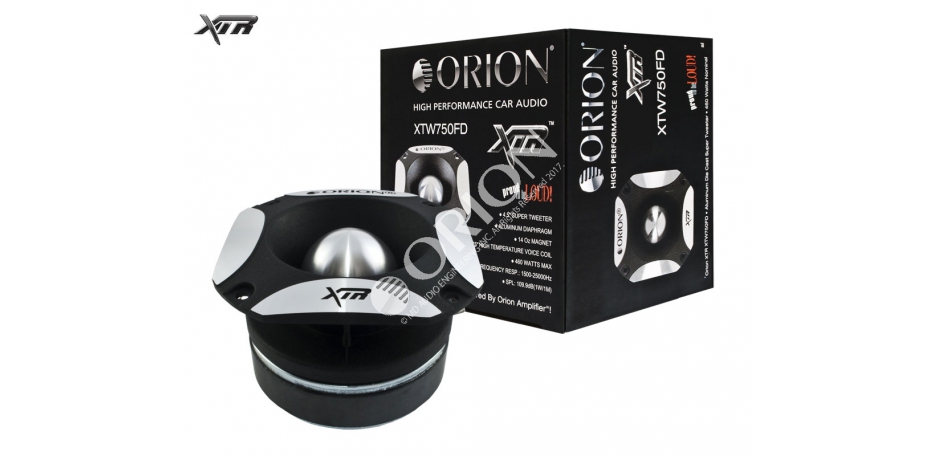 Tweeter Bala Orion Model XTW750FD XTR Bullet pc LoroCarAudio